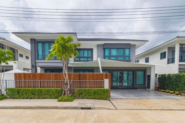 ขาย/เช่า พูลวิลล่าหรู Modern Tropical ในศุภาลัย เลค วิลล์ เกาะแก้ว – พื้นที่ใช้สอยจุใจ 410 ตร.ม.